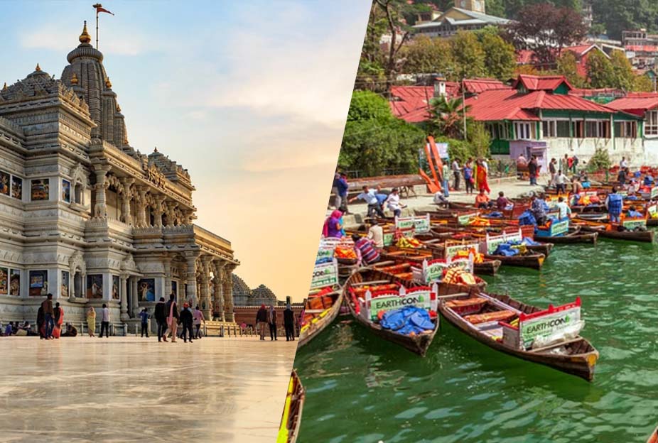 How to Reach Vrindavan from Mumbai