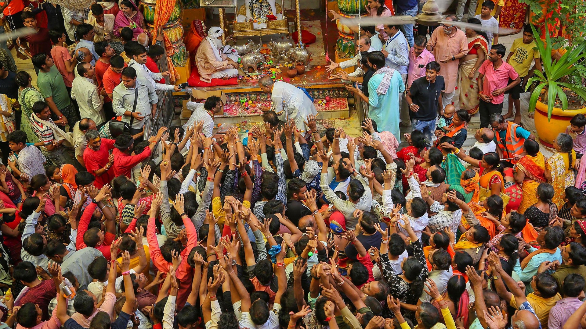 Dahi Handi Festival Janmashtami Celebration India
